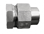 STAINLESS STEEL 3 PIECE FITTING, 1000 PSI, WELDING BW / BSP THREADED - 2068