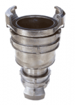 STAINLESS STEEL SYMETRICAL COUPLING, LOCKABLE  - 2422