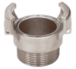STAINLESS STEEL 1/2 SYMETRICAL CONNECTION WITH MALE ADAPTER - 2425