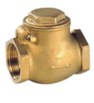 BRASS SWING CHECK VALVE METAL SEAT THREADED ENDS - REF 321