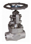 FORGED STAINLESS STEEL GLOBE VALVE 800lbs THREADED ENDS NPT - REF 453