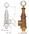 SPRINGLOADED BRONZE SAFETY VALVE HEATING APPLICATION WITH LIFTING TEST HANDLEVER PN40 - REF 361