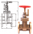 DOUBLE WEDGE BRONZE GATE VALVE BOLTED BONNET FLANGED ENDS PN20 - 591