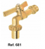 BRASS WATER TAP With Low-Flow Aerator - REF 681
